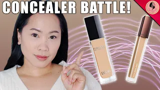 Luxury Concealer Battle DIOR Forever Skin Correct vs Hourglass Vanish Airbrush Concealer