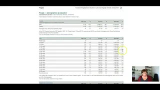 Using ABS data