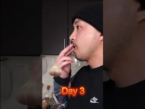 Garlic Challenge #asmr
