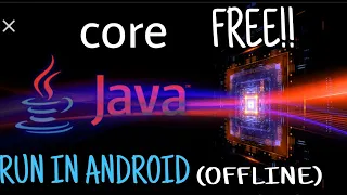 HOW TO DOING JAVA offline ON ANDROID OFFLINE