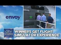 Envoy Air Contest Winners Get Flight Simulator Experience