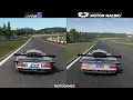 Project CARS 2 vs Project Motor Racing - Mercedes-Benz CLK-LM at Nurburgring