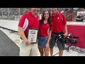 Burt Myers won the pole on Fox 8 WGHP night at Bowman Gray Stadium