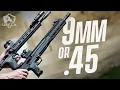 Navy SEAL Should You Pick 9mm or 45 Pistol Caliber Carbine