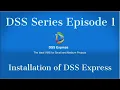 Dahua DSS Series Episode 1 - DSS Express Installation Urdu