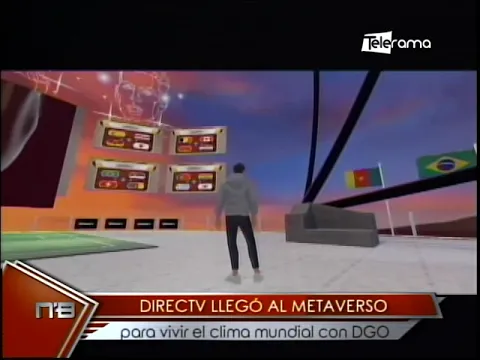 Directv llegó al metaverso para vivir el clima mundial con DGO