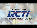 Jeda Iklan RCTI (17 November 2013)