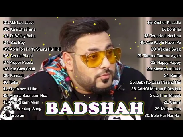 Download MP3 Badshah New Song | BOLLYWOOD PARTY SONGS | Best of badshah