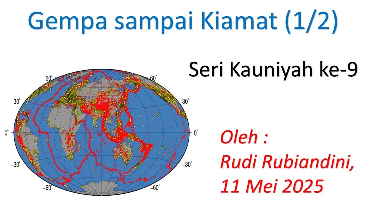 Kauniyah Seri-9 :  Gempa Sampai Kiamat (Bag 1/2), Oleh Rudi Rubiandini