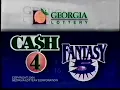 Georgia Lottery Cash 4 And Fantasy 5 Drawings April 16 2004