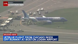 JetBlue flight from O Hare leaves runway in Boston s