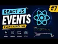 React Events Event Handling in React JS Beginner to Pro