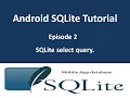 Android SQLite select query