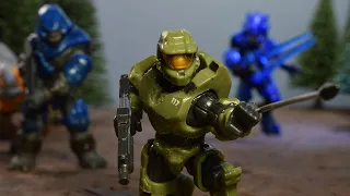 Chief VS Banished Outpost - Halo Mega Stopmotion Xmas Toymation Fest Entry