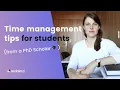 Time management for students with P scholar Elisa Calendar Heroes - Reclaim ai