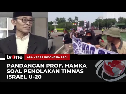 Jika Indonesia Terkena Sanksi FIFA, Prof, Hamka: Jangan Jual Kedaulatan Negara dengan Mimpi