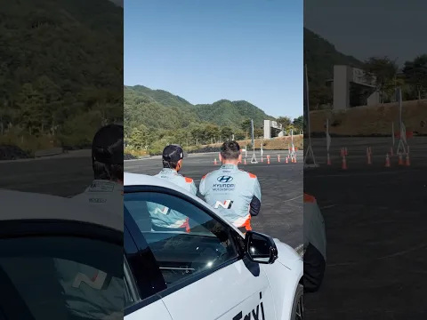 TCR World Champions try out drifting in IONIQ 6 N