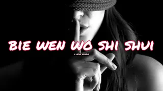 linda wong bie wen wo shi shui lyrics