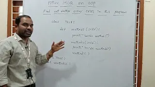 Python MCQ On OOP Python MCQs Preparation Python Interview Question and Answers Python MCQs