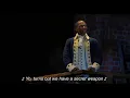 Hamilton - Guns and Ships Best Part (with Subtitles)