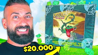 Opening a 20 000 Emerald Pokemon Cards Box