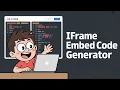 Build a Youtube IFrame Embed Code Generator Tool in Browser to Embed s on Website in JavaScript