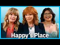 Reba McEntire Melissa Peterman Belissa Escobedo on HAPPY S PLACE REBA reunion more TV Insider