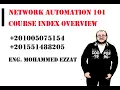 ONELAB Training - Network Automation 101 Index Introduction