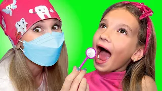 Dentist song на русском | Песенка про здоровье зубов | Детские песни с Тимой и Есей