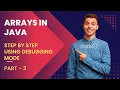 Calculating Frequency of a number SECOND APPROACH step by step using DEBUGGING Part - 2