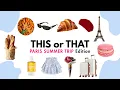 Download Lagu THIS or THAT?🩷 DREAM Paris Trip EDITION!🍦🥖 🍝