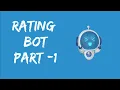 Build a Rating Bot in Python using Machine Learning Machine Learning Projects Tutorial