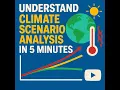 Understand Climate Scenario Analysis in 5 mins