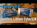 Unboxing Limitless Lithium Cyber12K lithium battery