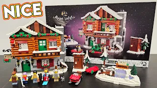 LEGO Alpine Lodge Review 2023 Winter Village Collection