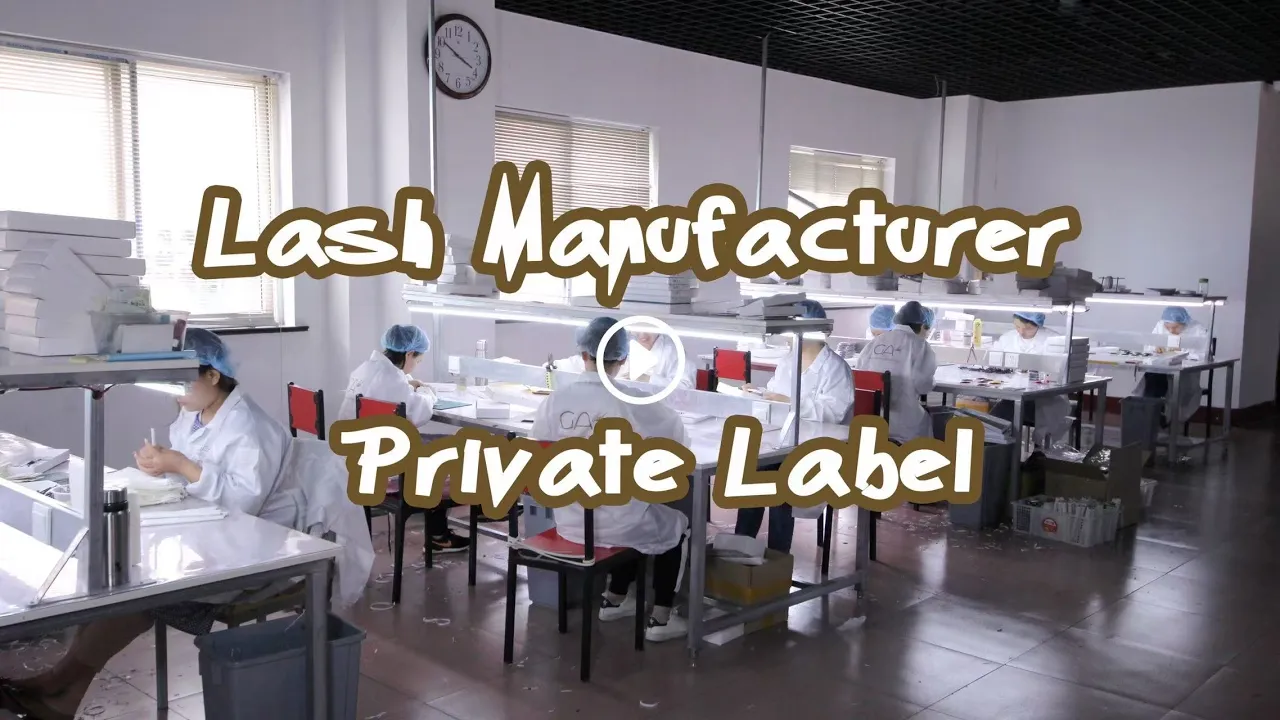 GAlash® Lashes — GA lash — Best Eyelash Extensions Manufacturer (YouTube video ad)