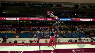 TERAMOTO Asuka JPN - 2018 Artistic Worlds Doha QAT