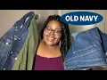 OLD NAVY PLUS SIZE TRY ON HAUL MY FIRST TIME SHOPPING AT OLD NAVY