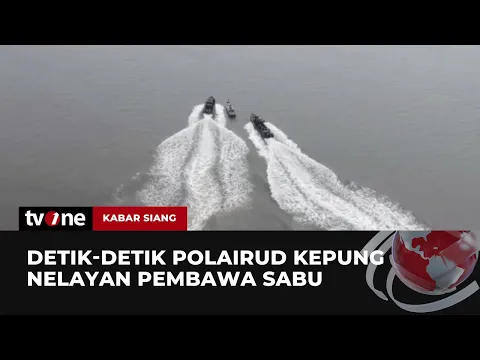 Nelayan Dikepung Polairud Gegara Selundupkan Sabu dari Malaysia