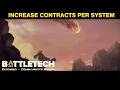 Increase Contracts Per Planet Battletech Modding
