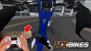 MX BIKES WHEELIE TUTORIAL WITH HAND POV! *ONE HAND TRICKS*