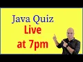 Java Live Quiz
