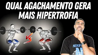 Qual o melhor tipo de agachamento: tradicional vs frontal