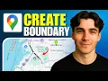 How To Create Property Boundary Using Google Maps Tutorial 2026