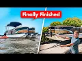 I BUILT This Luxury Pontoon from the Ground UP