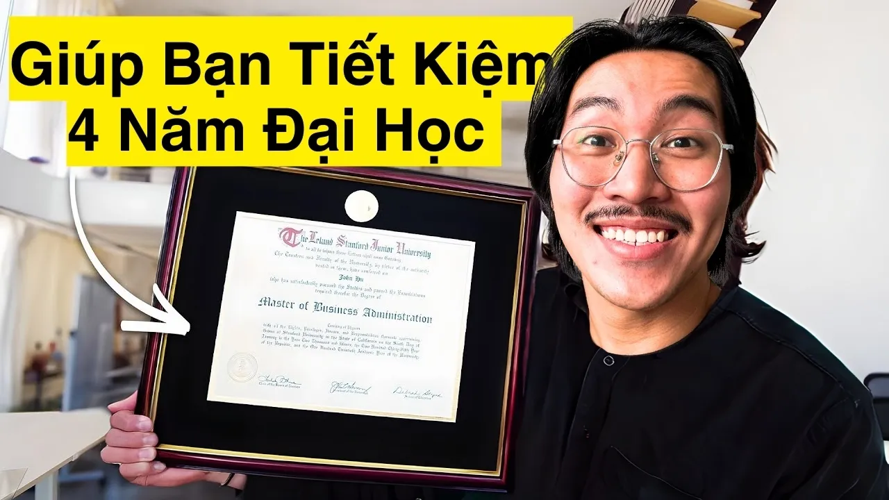 Outline Video Mọi Thứ Mình Học Được ở Trường Kinh Tế (và Tự Học) trong 17 phút