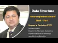 8 Array Implementation of Stack - Part 1
