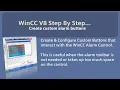 WinCC v8 0 Step By Step 17 Create Custom Alarm Buttons In Graphics Designer