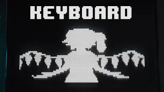 Bad Apple - Keyboard OLED Display SteelSeries Touhou