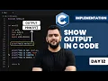 printf Function in C Language How to Print Output C Programming Tutorial
